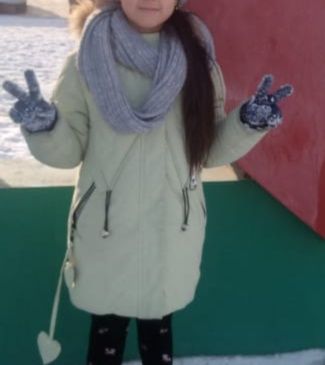 Зимняя куртка для девочки