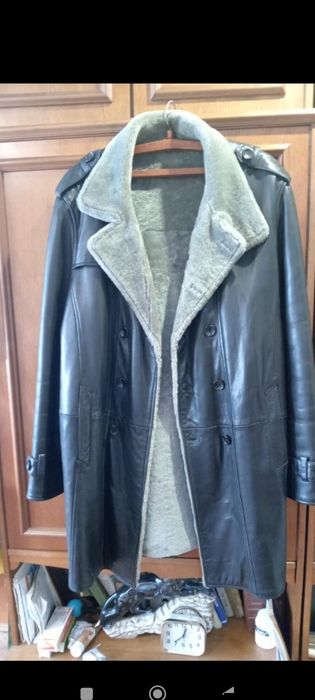 Дублёнка мужская  натуралка.