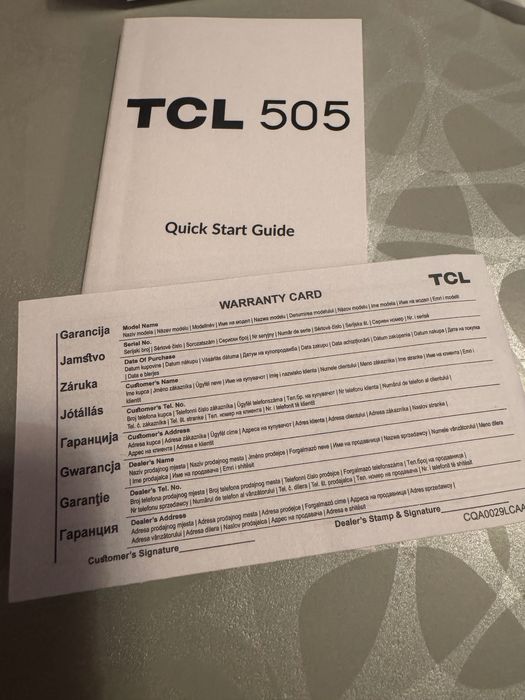 Мобилен Телефон TCL 505
