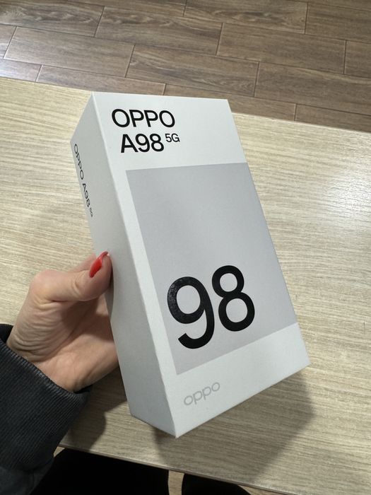 OPPO A98 5G, 256GB, 8GB RAM, Cool Black, NOU!