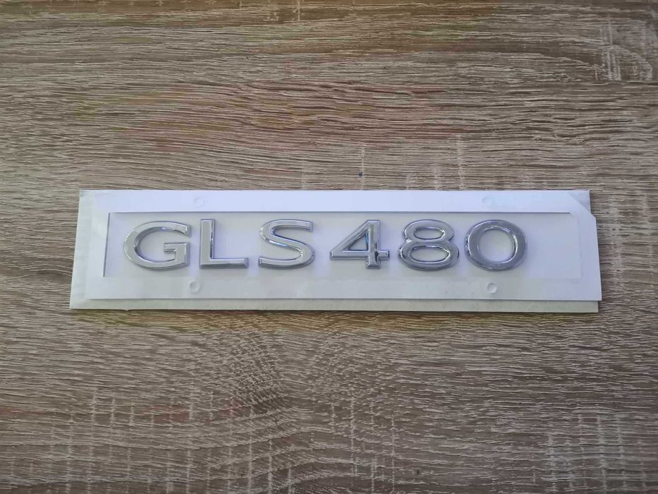 сребрист надпис нов стил Mercedes Benz GLS 480