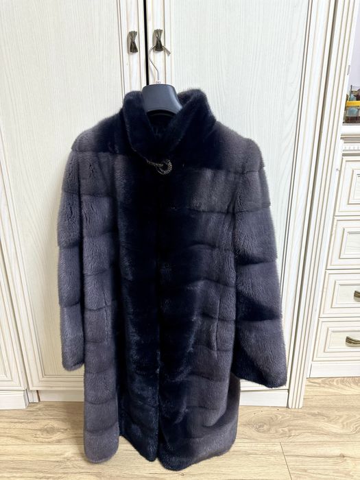 100% норковая шуба