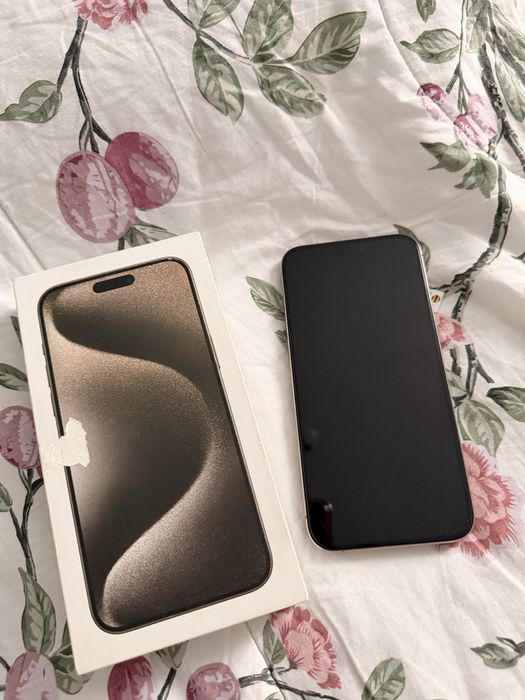 Iphone 15 pro Max, 256, natural titanium