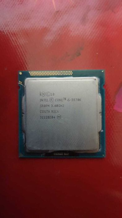 Продам процессор Intel I5-3570K