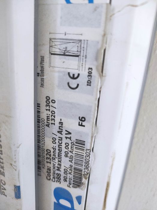 Geam termopan NOU 120 x 140 cm