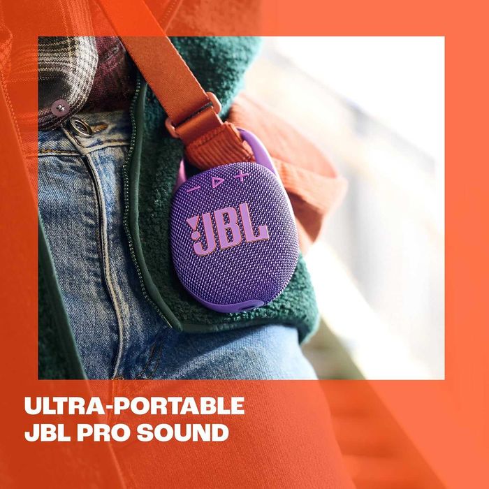 JBL Speaker Bluetooth Clip 5, Черна