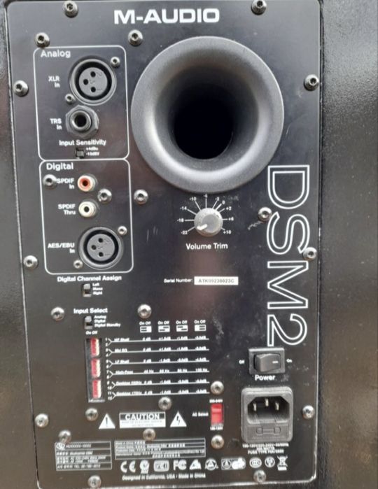 monitoare studio M Audio DSM2 ( linie / instrumente )
