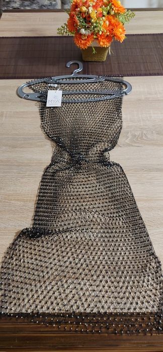 Плажна туника  с камъчета