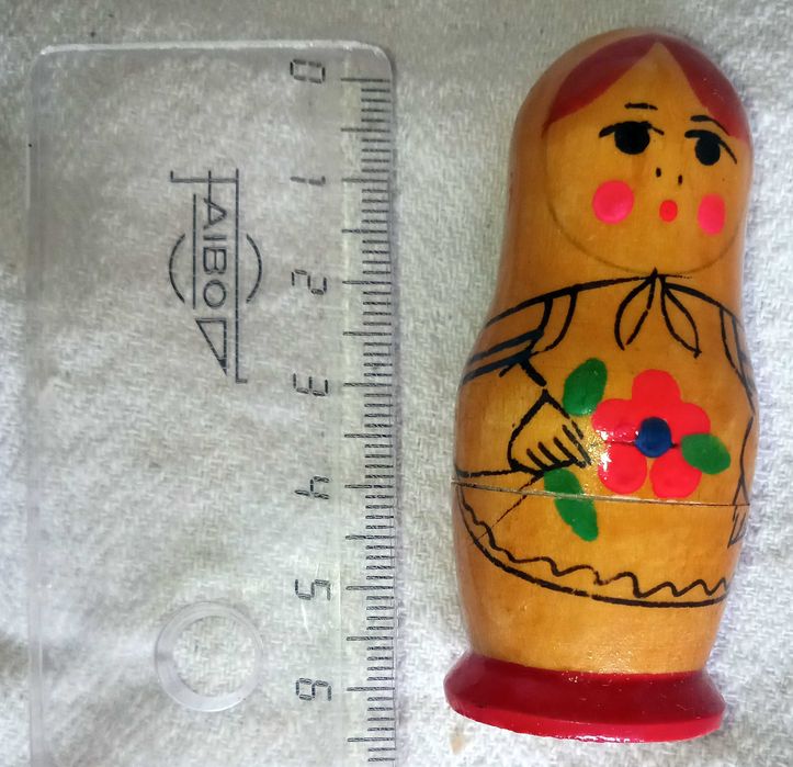 Руска матрешка. 3 кукли