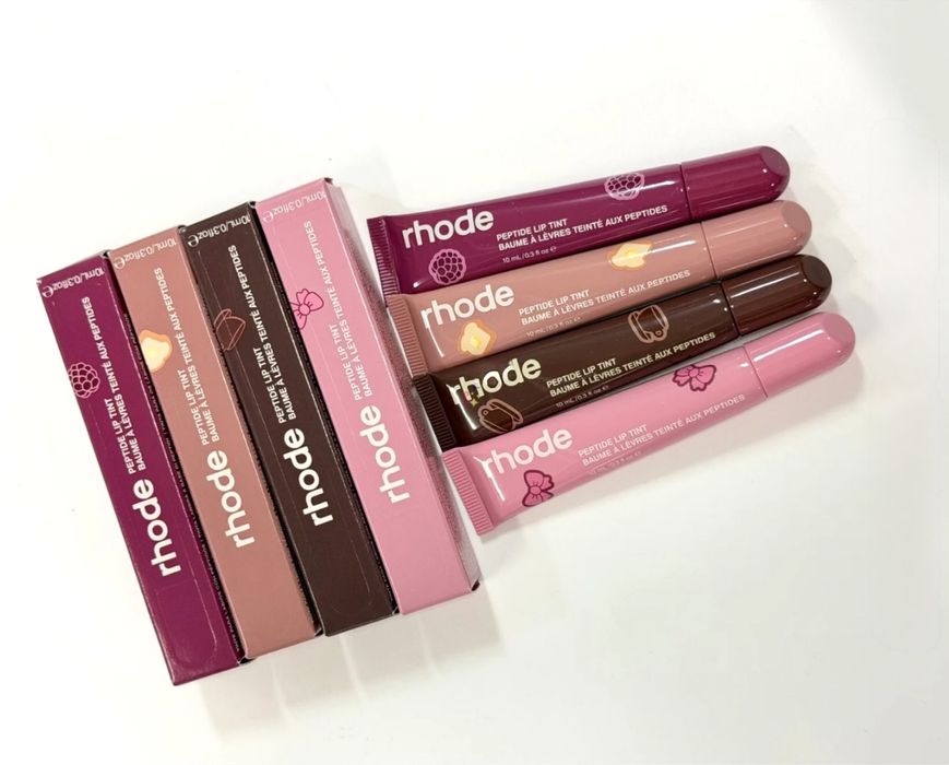 rhode нови гланцове Scented Peptide Lip Tint “Sticker” картинки