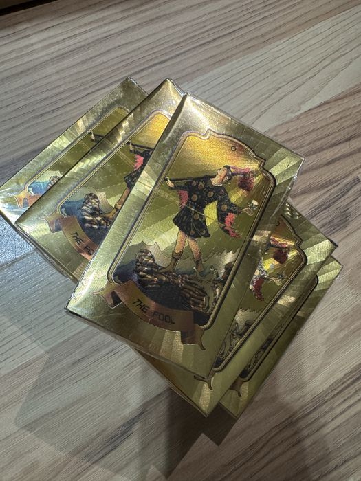 Таро Уэйта классические , большие, золотые подарочные, оригинал