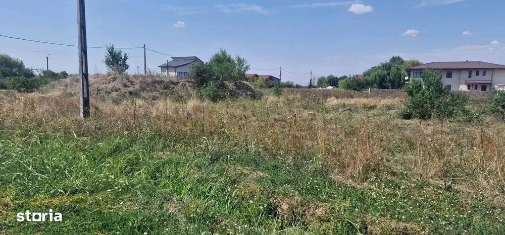 Teren de vânzare in Branesti 1543 mp lângă Pădure  Toate utilitățile