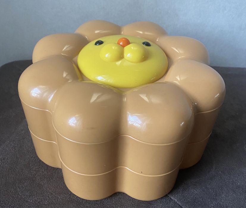 Ланчбокс шкатулка двухъярусная