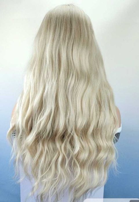 Нова дълга руса  перука