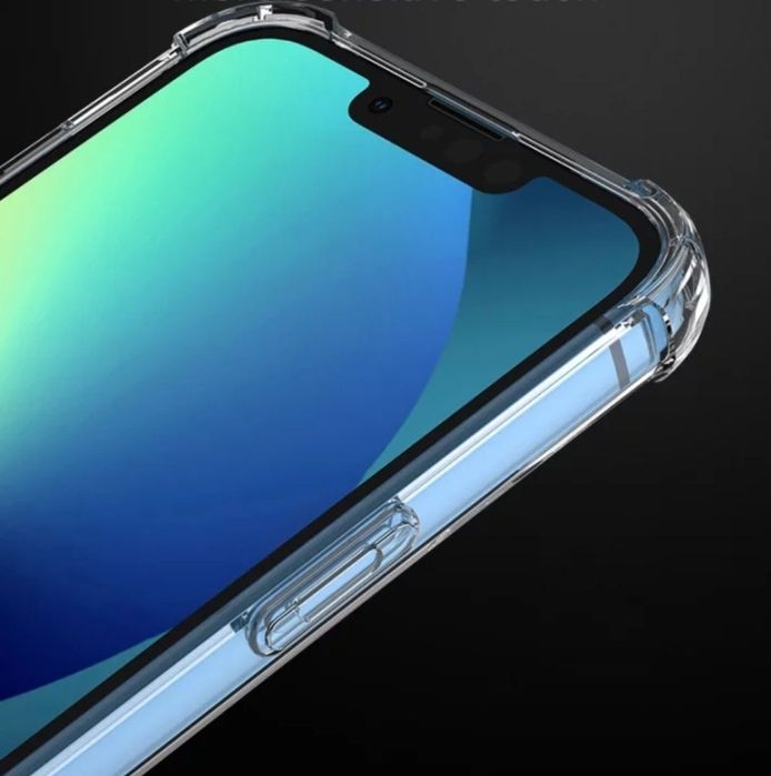 Прозрачен Силиконов Удароустойчив Кейс за Apple iPhone 16 / 15 / 14