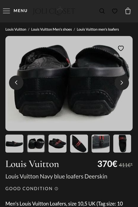 Мужская обувь Louis Vuitton оригинал