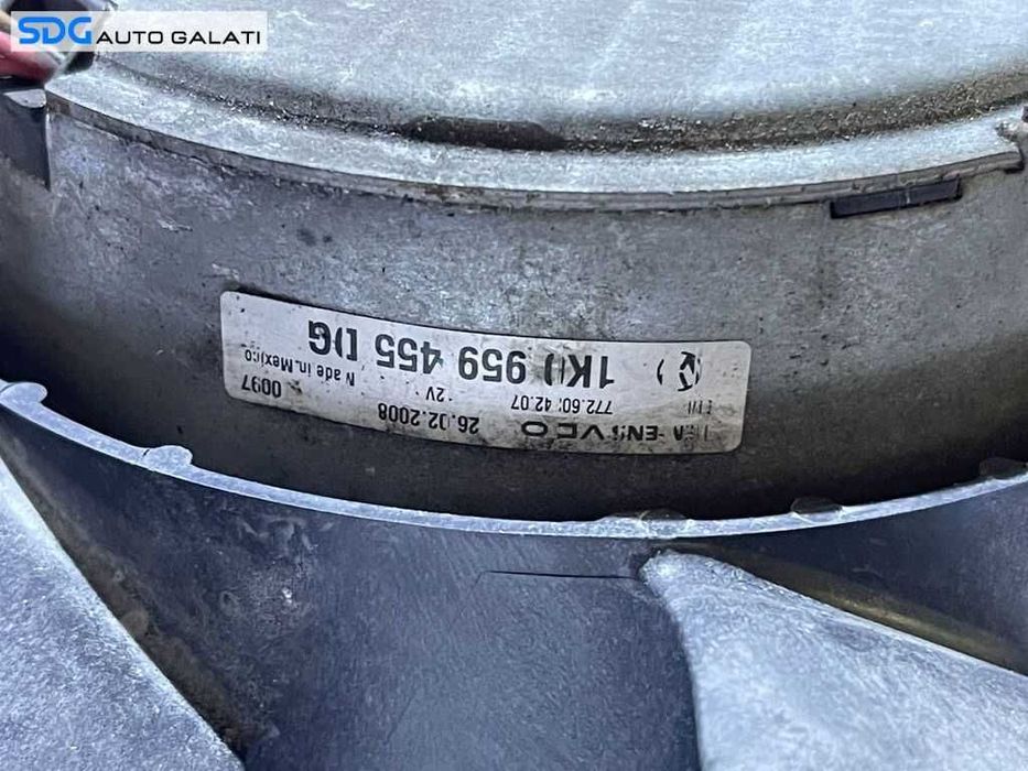 Ventilator Electroventilator Mic Audi A3 8P 1.6 BAG BGU BLP BLF BSE BSF 2004 - 2013 Cod 1K0959455DG