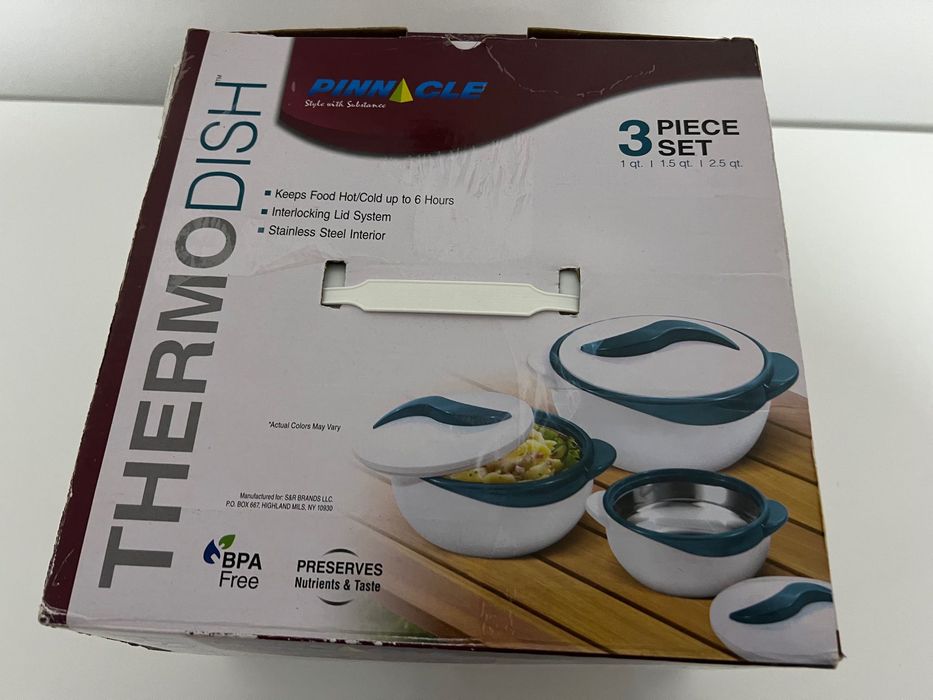 Set 3 boluri izolate Pinacle Thermodish
