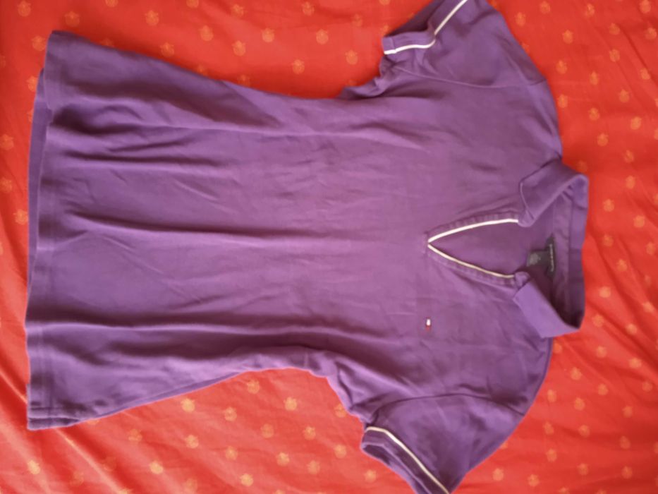 Tommy Hilfiger оригинална дамска лилава тениска