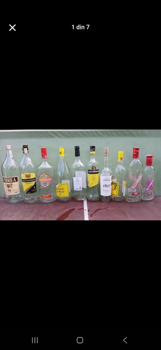 Sticle de 2 L si de 660 ml .