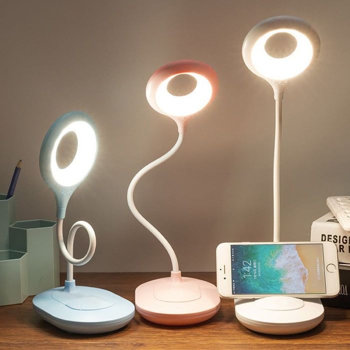 Настолна LED лампа за бюро с 12 крушчици