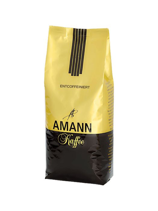 Безкофеиново кафе на зърна Amann Kaffee – 100% Arabica