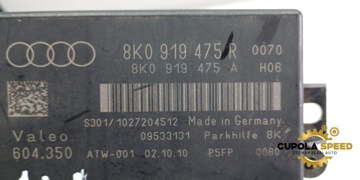 Modul senzori parcare 8K0919475R Audi A4 allroad B8/8K [2009 - 2011]