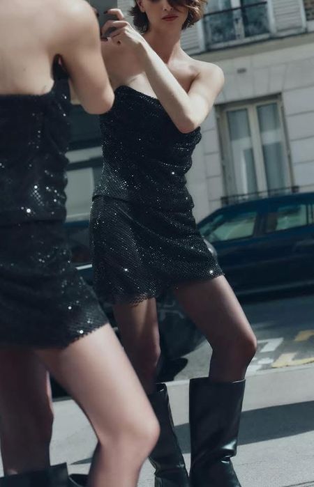 Пола с камъни Зара