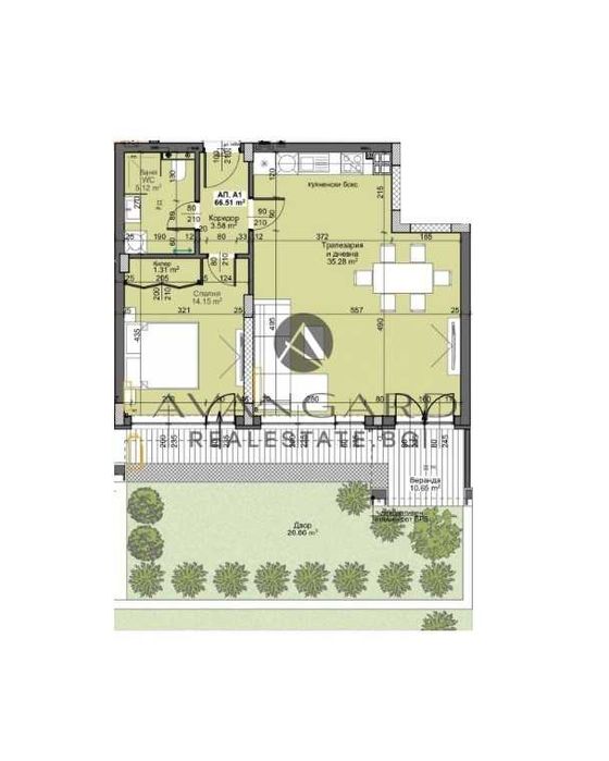 Продава се Двустаен апартамент в Пловдив, Остромила - 83 кв.м за 1171 €/кв.м - Снимка #1