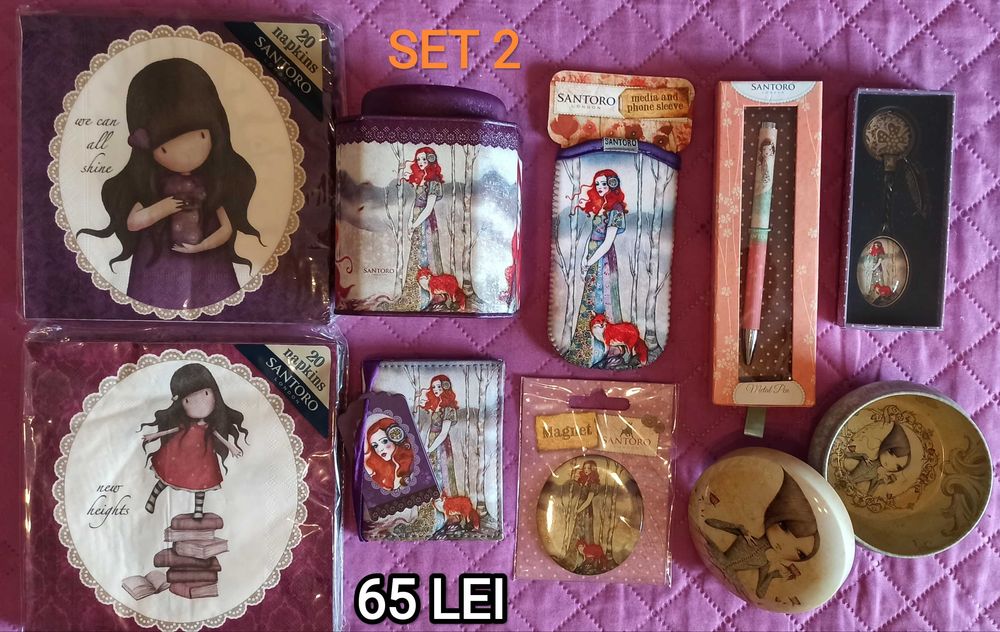 Brățară + breloc NAUTICS, Santoro cană, pix, cutie, magnet