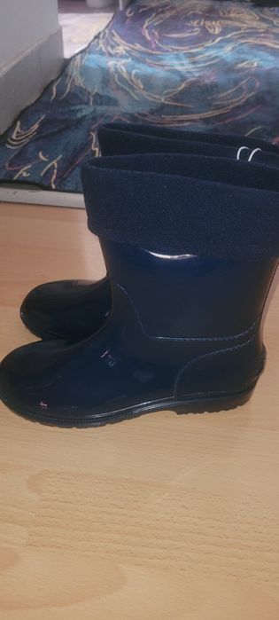 Cizme cauciuc cu soseta detasabila,NOI CUE ETICHETA,marimea 36 37