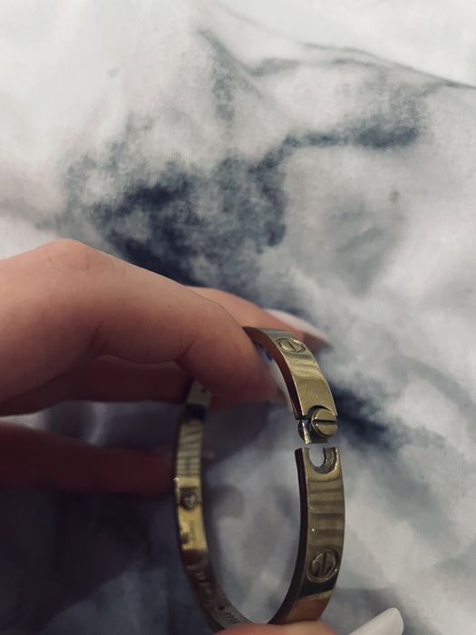 Златно Картие с камъчета