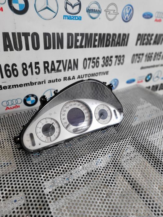 Ceasuri Bord Mercedes E Class W211 Diesel Volan Stanga Cod A2115403547 Dezmembrez Mercedes E Class W211 2.7 Cdi Automat Cod Motor 612 Volan Stanga Xen