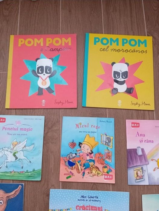 set carti copii stare impecabila pom pom micul camion lama ana zana