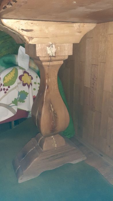 Vând masa rustica lemn masiv