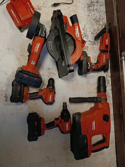 HILTI Nuron set flex bormasina impact circular filetanta