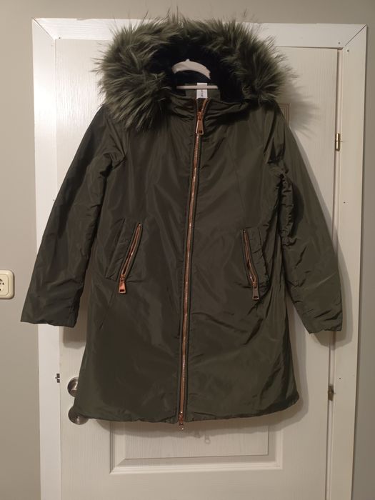 Палто от еко кожа