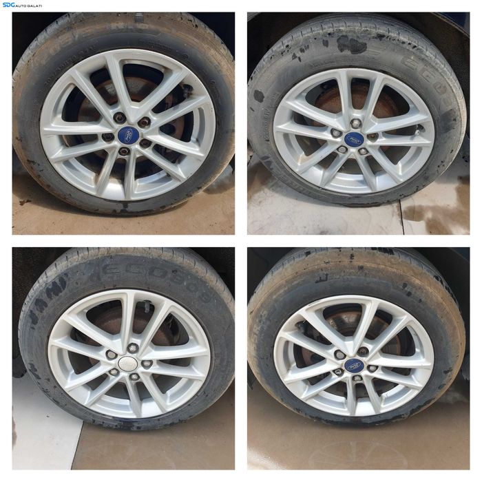 Set 4 Jante Roti Aliaj cu Anvelope DOT 2023 205 55 16 R16 Ford C Max 2004 - 2010 [K6438]