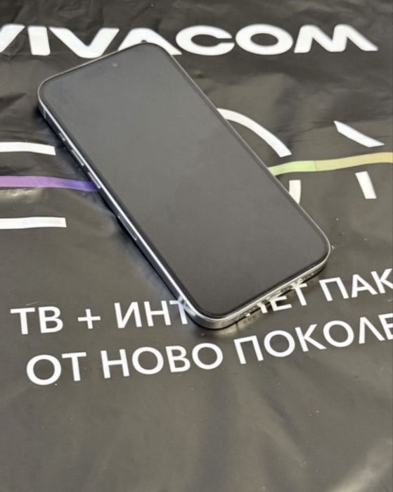 КАТО НОВ 256GB iPhone 15 Pro Гаранция Vivacom 2025г. Natural | Сив