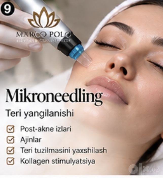 Microneedling — terini yangilash parvarishi