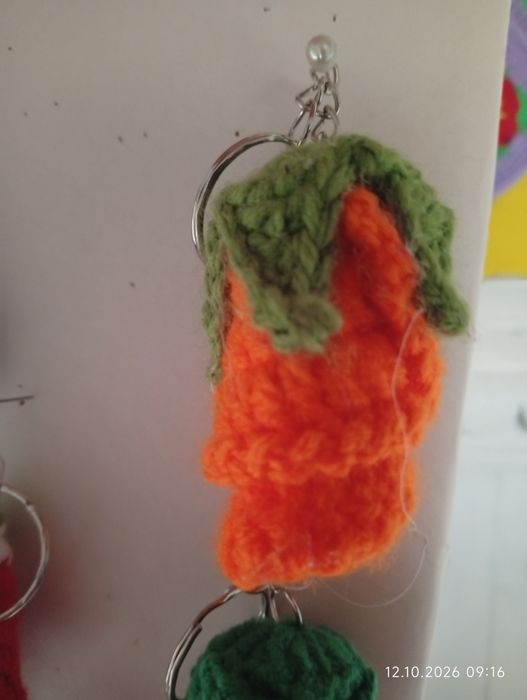 Brelocuri crosetate handmade