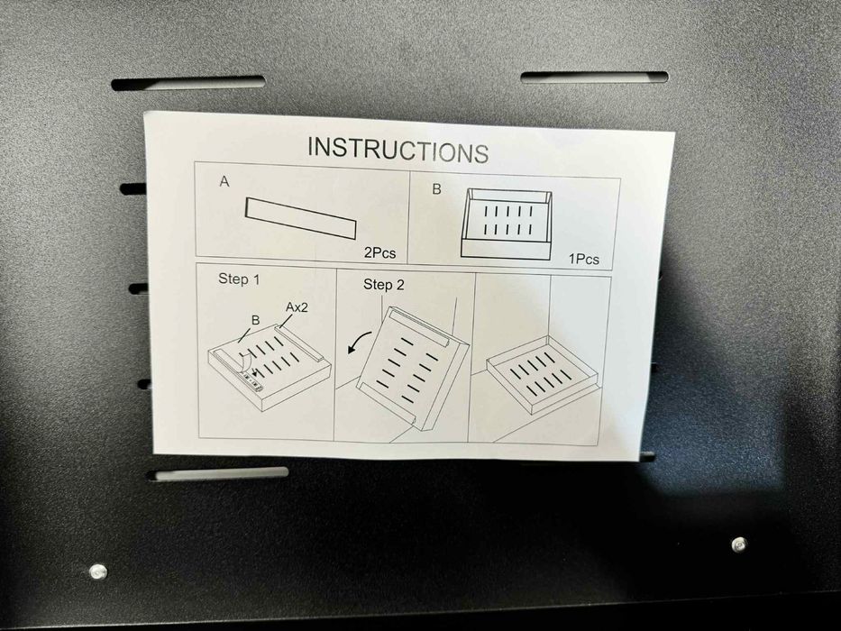 изтеглящ се рафт / метален органайзер