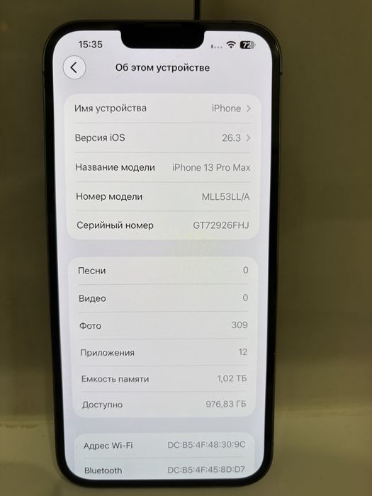 Iphone 13 pro Max 1024 gb