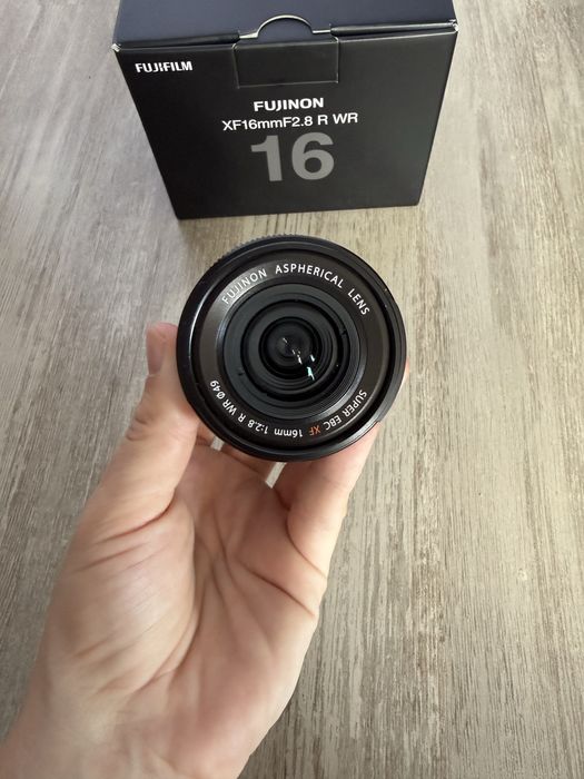 Obiectiv Foto Fujifilm Fujinon 16mm F 2.8 Negru