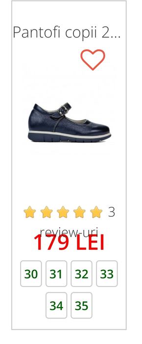 Lot pantofi piele fete m. 35