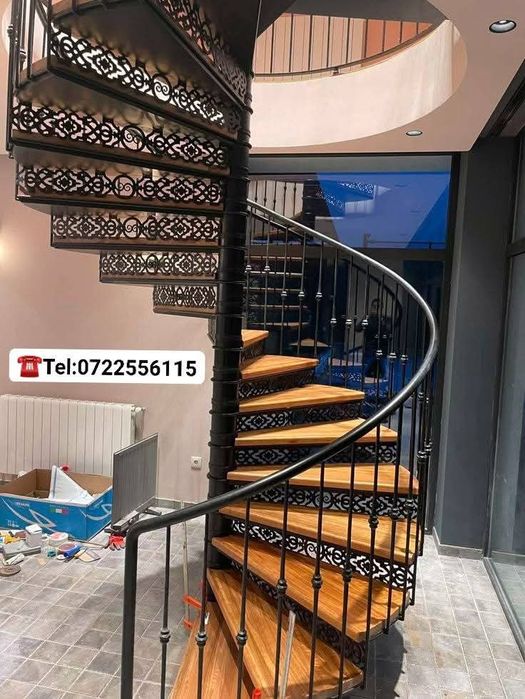 Scări Spirală interoare / exterioare