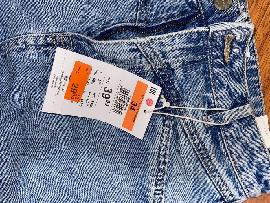Fustă denim mărimea 34