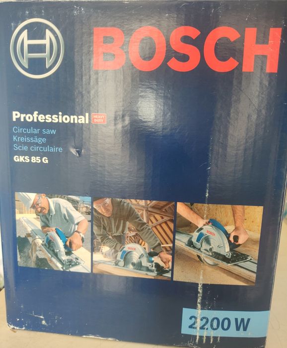 Circular Bosch GKS 85 G cu accesorii