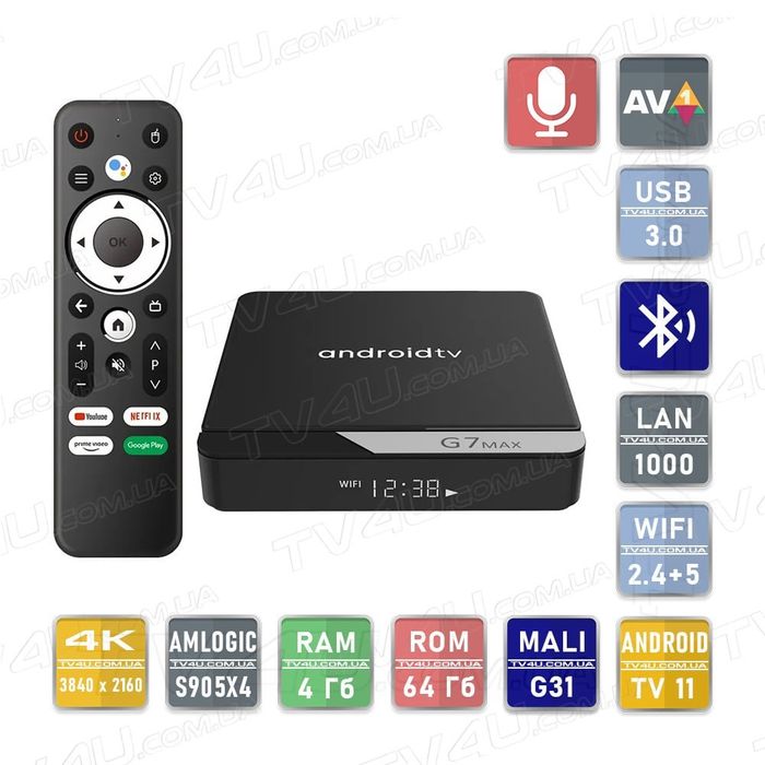 G7 Max android tv box