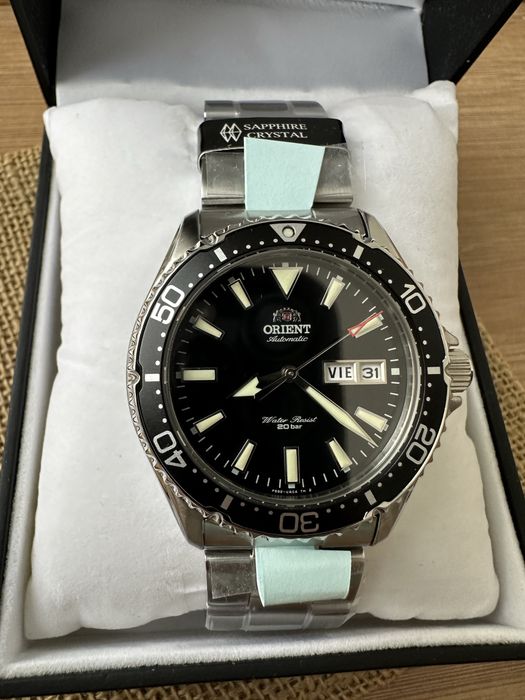 Ceas Orient Kamasu black dial nou 41.8mm automatic